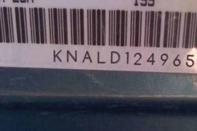 VIN prefix KNALD1249651
