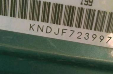 VIN prefix KNDJF7239976