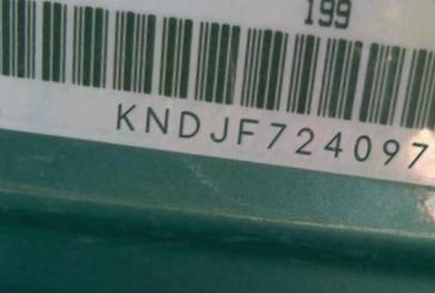 VIN prefix KNDJF7240976