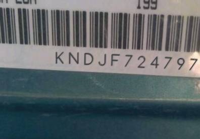 VIN prefix KNDJF7247976