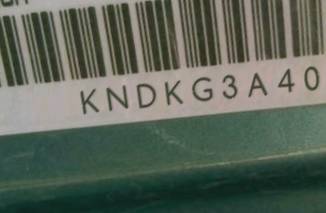 VIN prefix KNDKG3A40A77