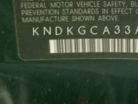 VIN prefix KNDKGCA33A77