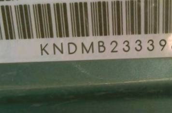 VIN prefix KNDMB2333963
