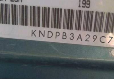 VIN prefix KNDPB3A29C72