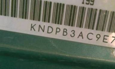 VIN prefix KNDPB3AC9E76