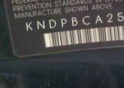 VIN prefix KNDPBCA25C71