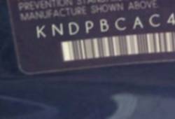 VIN prefix KNDPBCAC4G78