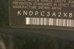 VIN prefix KNDPC3A2XB71