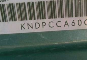 VIN prefix KNDPCCA60C71