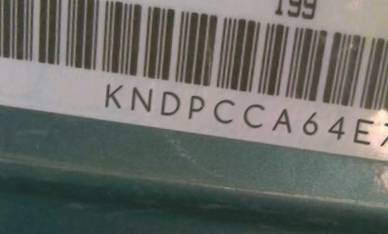 VIN prefix KNDPCCA64E76
