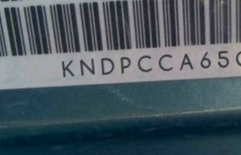 VIN prefix KNDPCCA65C71