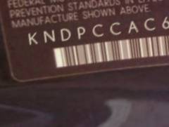 VIN prefix KNDPCCAC6F77