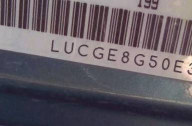 VIN prefix LUCGE8G50E30