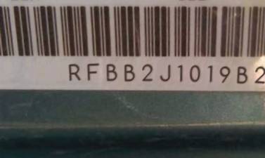 VIN prefix RFBB2J1019B2