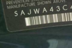 VIN prefix SAJWA43C499B