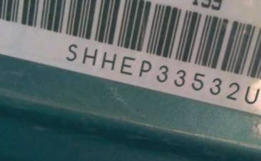 VIN prefix SHHEP33532U3