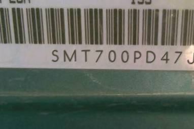 VIN prefix SMT700PD47J3