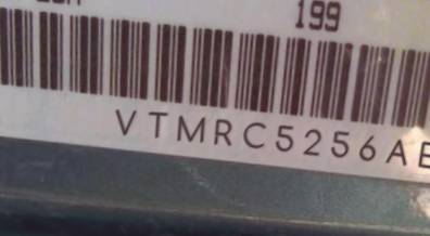 VIN prefix VTMRC5256AE0