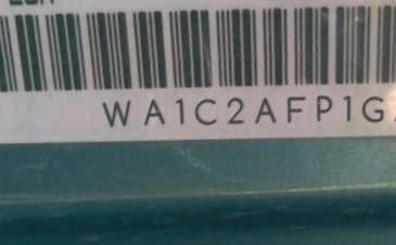VIN prefix WA1C2AFP1GA1