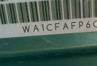 VIN prefix WA1CFAFP6CA0