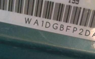 VIN prefix WA1DGBFP2DA0