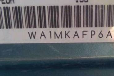 VIN prefix WA1MKAFP6AA0