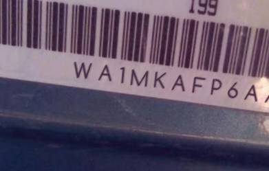 VIN prefix WA1MKAFP6AA1