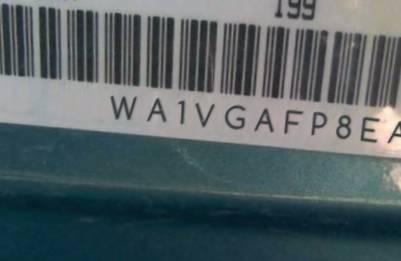 VIN prefix WA1VGAFP8EA0