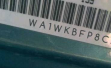 VIN prefix WA1WKBFP8CA1