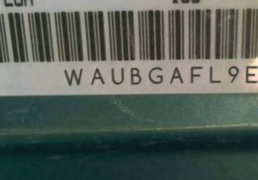 VIN prefix WAUBGAFL9EA1