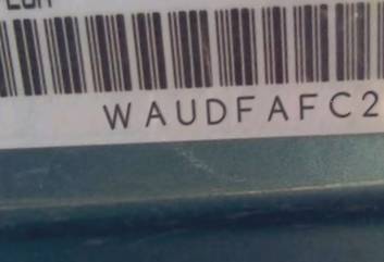 VIN prefix WAUDFAFC2DN0