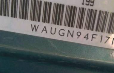 VIN prefix WAUGN94F17N0