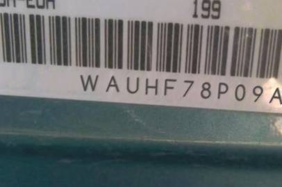 VIN prefix WAUHF78P09A0