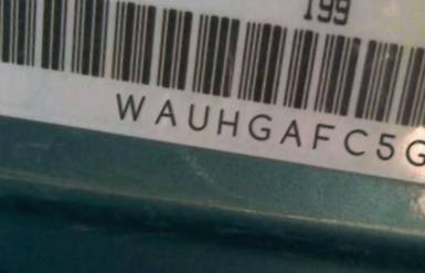 VIN prefix WAUHGAFC5GN0