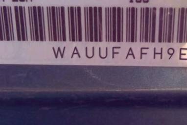 VIN prefix WAUUFAFH9EN0