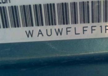 VIN prefix WAUWFLFF1F10