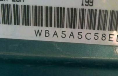 VIN prefix WBA5A5C58ED5