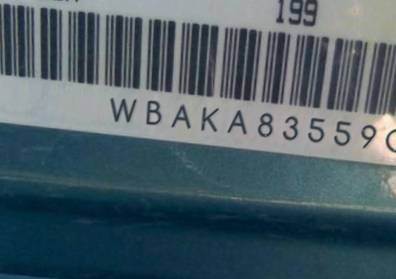 VIN prefix WBAKA83559CY