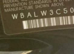 VIN prefix WBALW3C50DC8