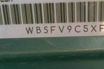 VIN prefix WBSFV9C5XFD5