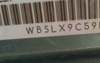 VIN prefix WBSLX9C59DD1