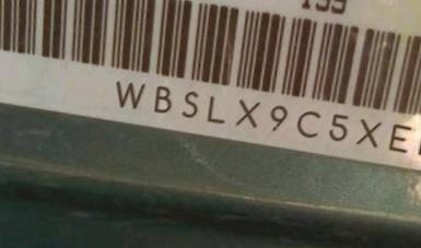 VIN prefix WBSLX9C5XED1