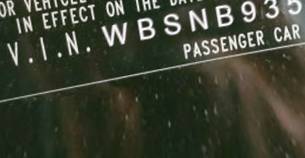 VIN prefix WBSNB93506B5
