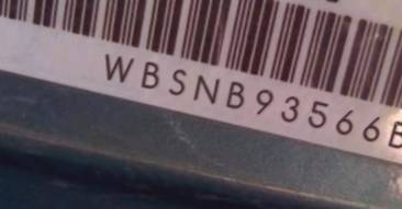 VIN prefix WBSNB93566B5