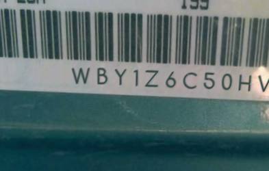 VIN prefix WBY1Z6C50HV5