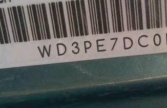 VIN prefix WD3PE7DC0E58