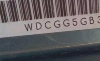 VIN prefix WDCGG5GB3CF8