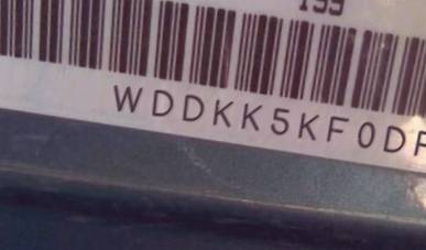 VIN prefix WDDKK5KF0DF2