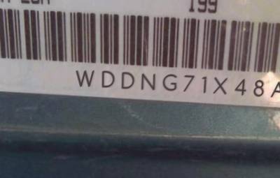 VIN prefix WDDNG71X48A2