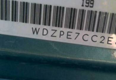 VIN prefix WDZPE7CC2E58